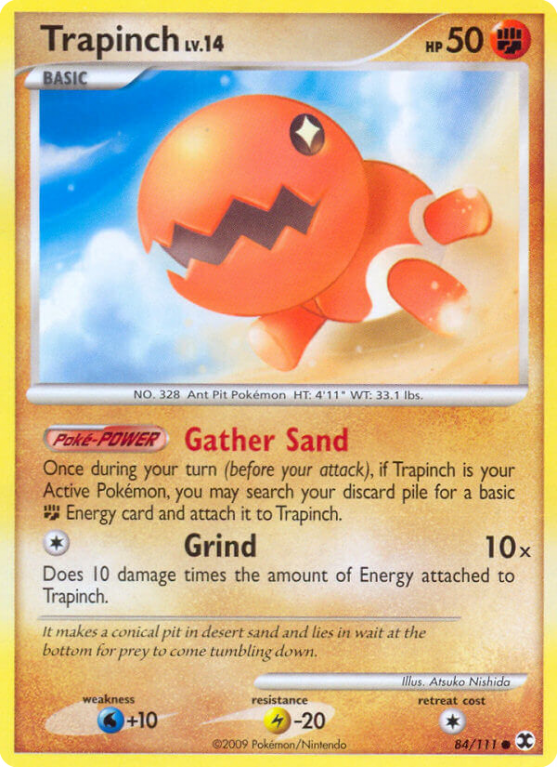 Trapinch 84/111 Platinum Rising Rivals