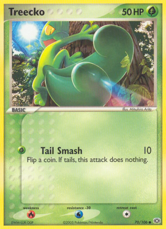 Treecko 70/106 EX Emerald