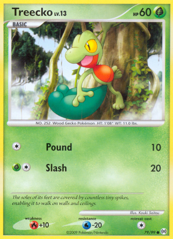 Treecko 79/99 Platinum Arceus