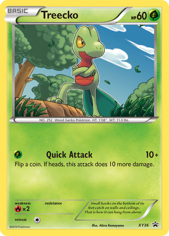 Treecko XY36/183 XY XY Black Star Promos