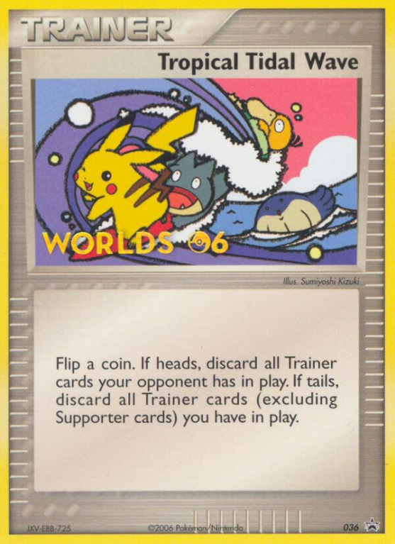 Tropical Tidal Wave 36/40 NP Nintendo Black Star Promos