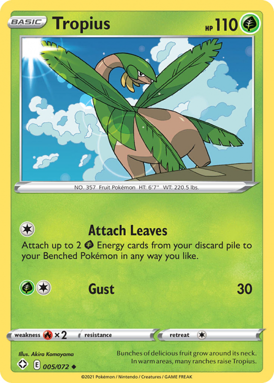 Tropius 5/72 Sword & Shield Shining Fates