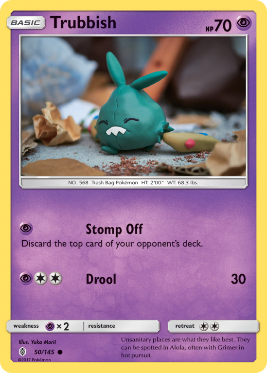 Trubbish 50/145 Sun & Moon Guardians Rising