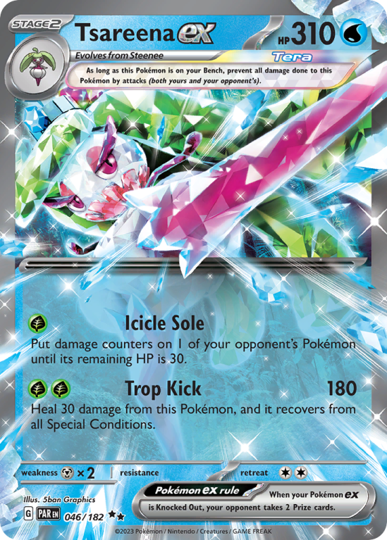 Tsareena ex 46/182 Scarlet & Violet Paradox Rift