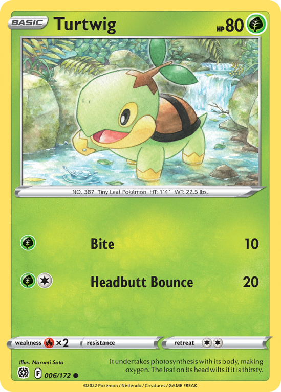 Turtwig 6/172 Sword & Shield Brilliant Stars