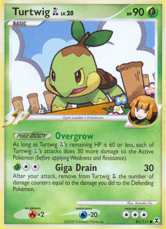 Turtwig GL 85/111 Platinum Rising Rivals