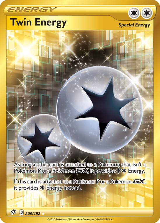 Twin Energy 209/192 Sword & Shield Rebel Clash