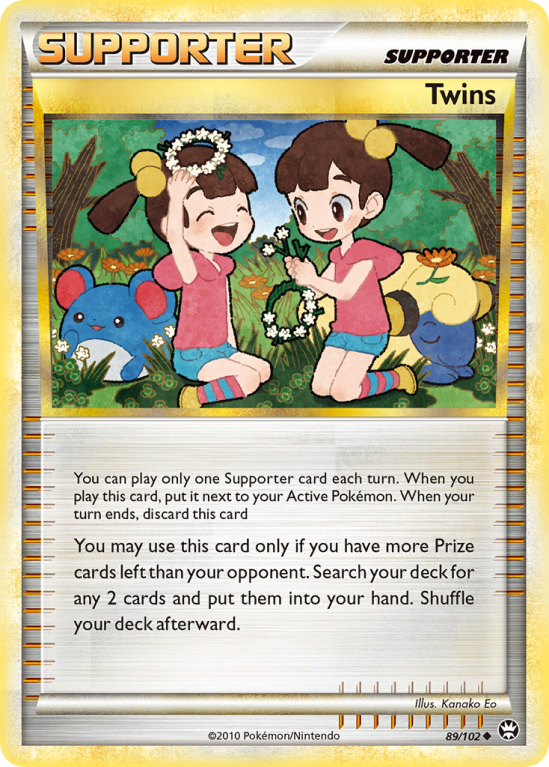 Twins 89/102 HeartGold & SoulSilver HS—Triumphant