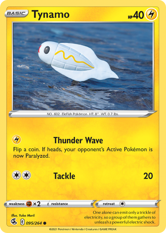Tynamo 95/264 Sword & Shield Fusion Strike