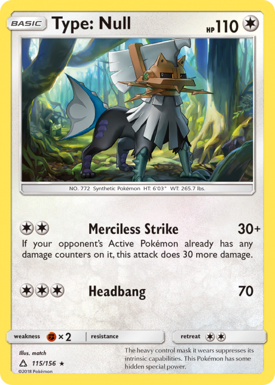 Type: Null 115/156 Sun & Moon Ultra Prism