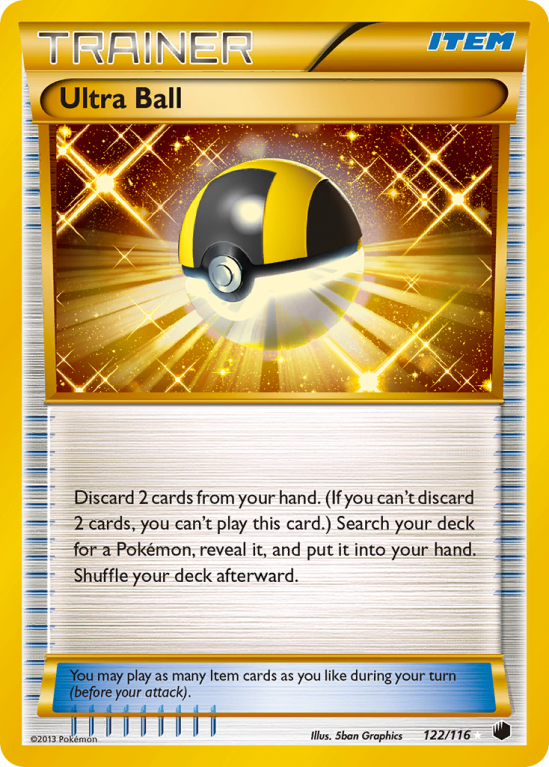 Ultra Ball 122/116 Black & White Plasma Freeze