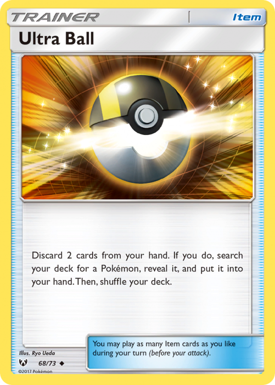 Ultra Ball 68/73 Sun & Moon Shining Legends