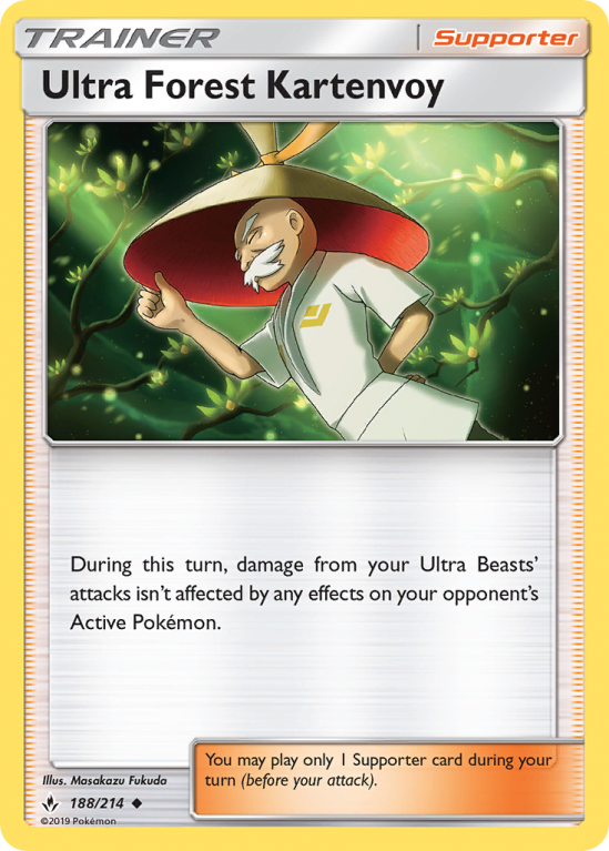 Ultra Forest Kartenvoy 188/214 Sun & Moon Unbroken Bonds