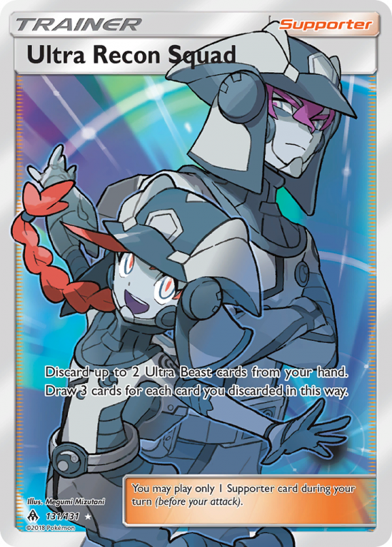 Ultra Recon Squad 131/131 Sun & Moon Forbidden Light