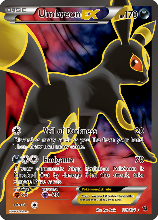 Umbreon-EX 119/124 XY Fates Collide