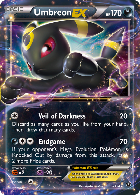 Umbreon-EX 55/124 XY Fates Collide