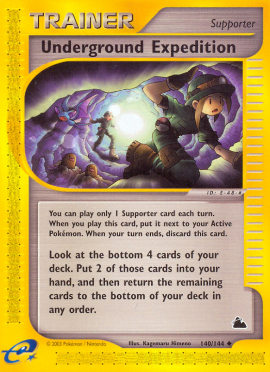 Underground Expedition 140/182 E-Card Skyridge