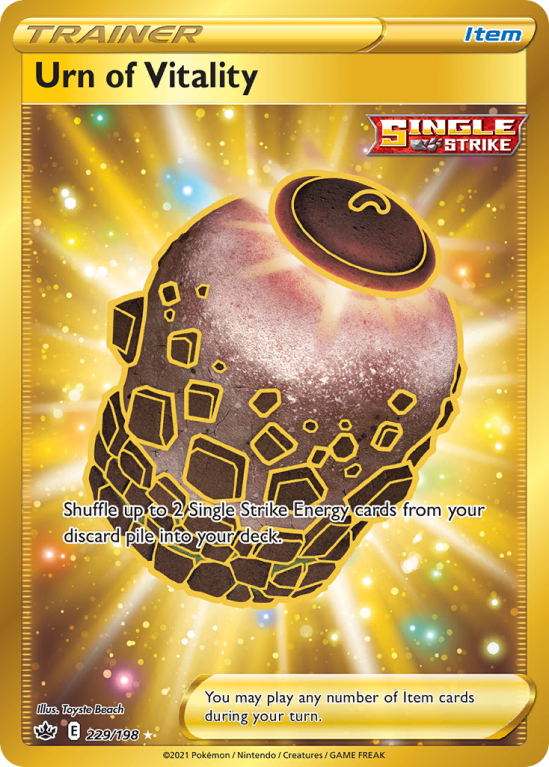 Urn of Vitality 229/198 Sword & Shield Chilling Reign