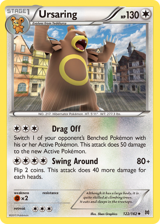 Ursaring 122/162 XY BREAKthrough
