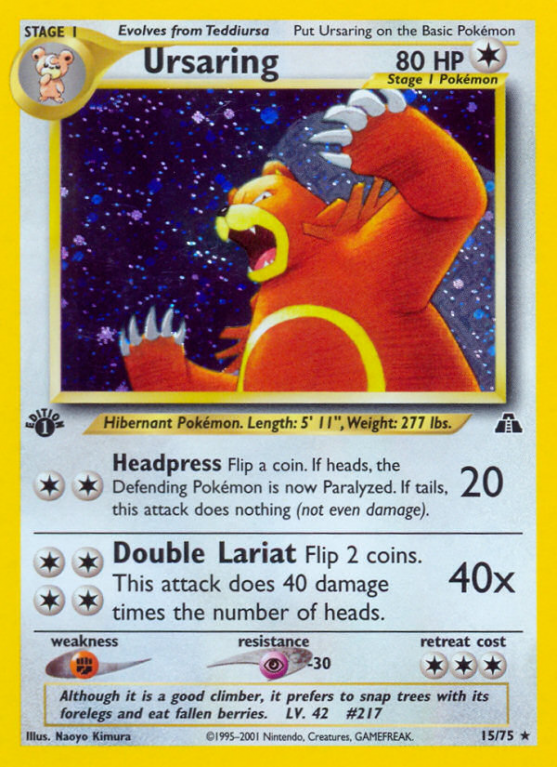 Ursaring 15/75 Neo Neo Discovery