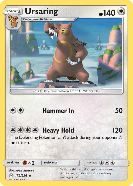 Ursaring 172/236 Sun & Moon Cosmic Eclipse