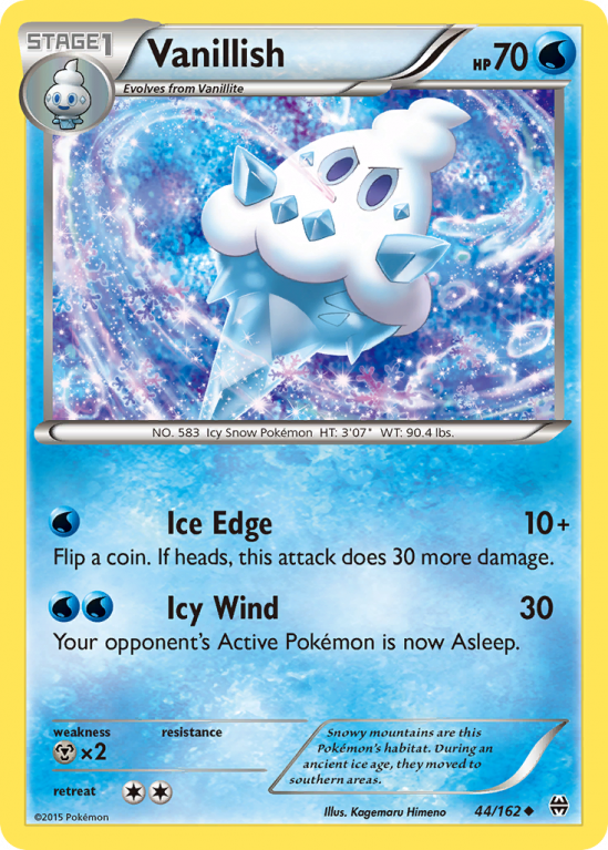 Vanillish 44/162 XY BREAKthrough
