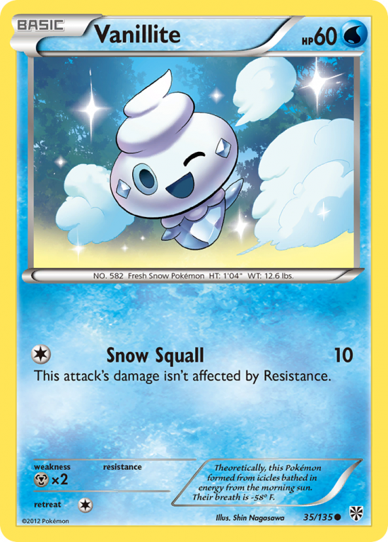 Vanillite 35/135 Black & White Plasma Storm