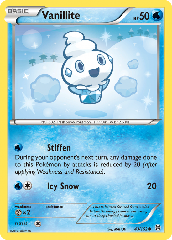 Vanillite 43/162 XY BREAKthrough