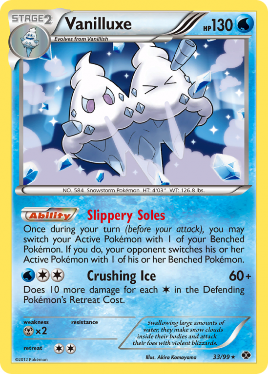 Vanilluxe 33/99 Black & White Next Destinies