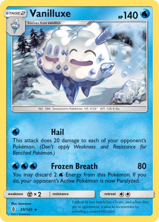 Vanilluxe 35/145 Sun & Moon Guardians Rising
