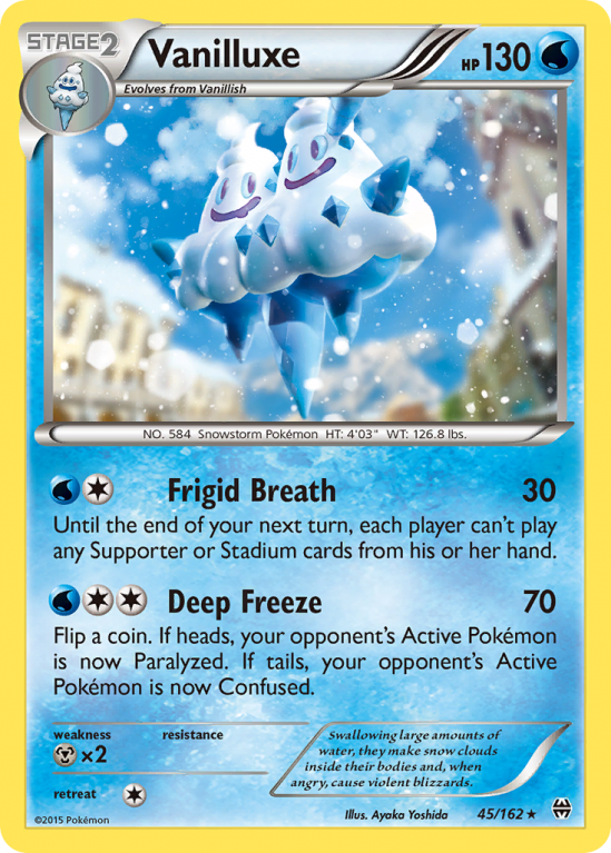 Vanilluxe 45/162 XY BREAKthrough