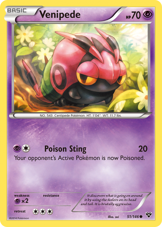 Venipede 51/146 XY XY