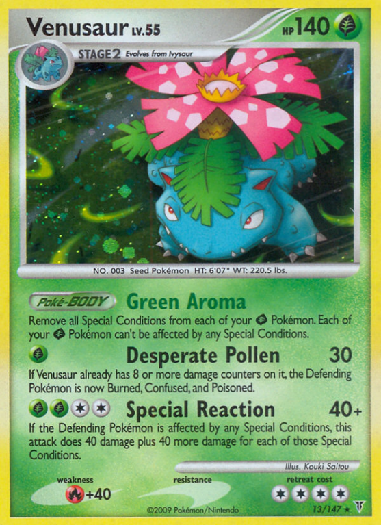Venusaur 13/147 Platinum Supreme Victors