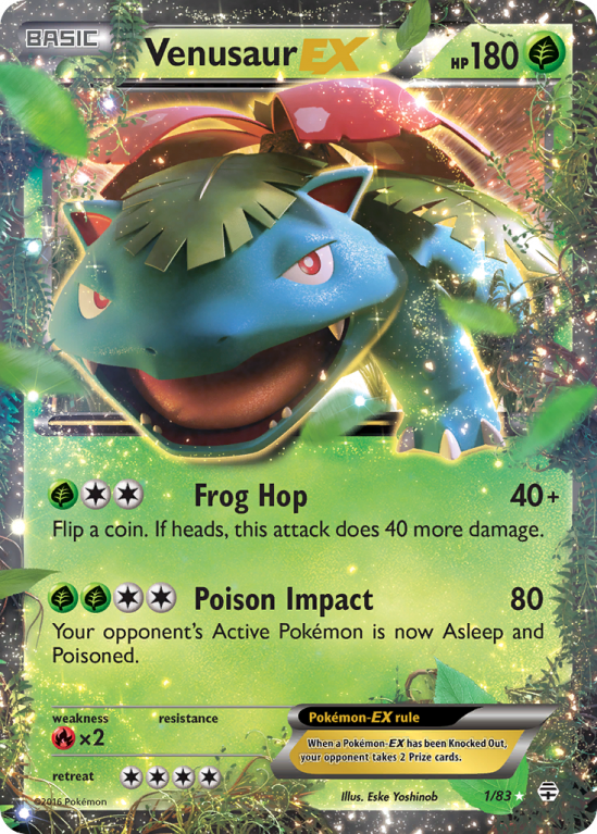 Venusaur-EX 1/115 XY Generations