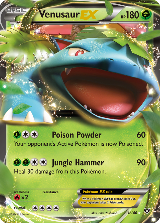 Venusaur-EX 1/146 XY XY