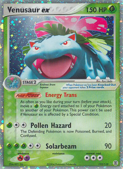 Venusaur ex 112/112 EX FireRed & LeafGreen
