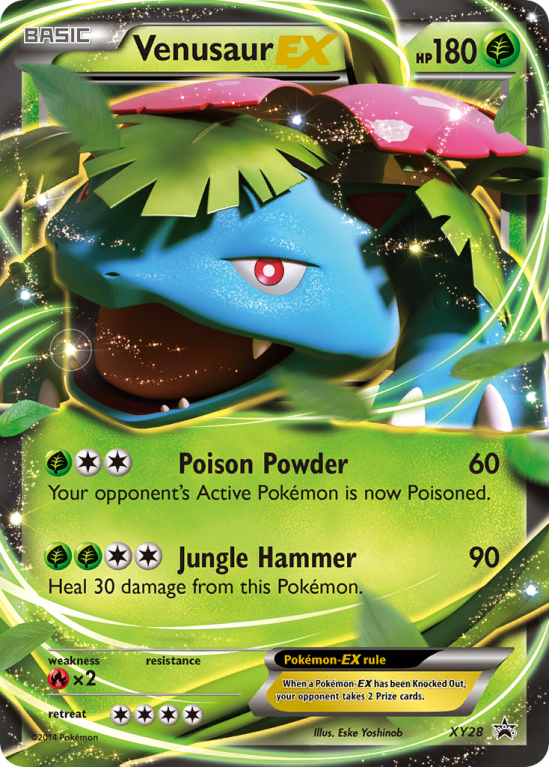 Venusaur-EX XY28/183 XY XY Black Star Promos