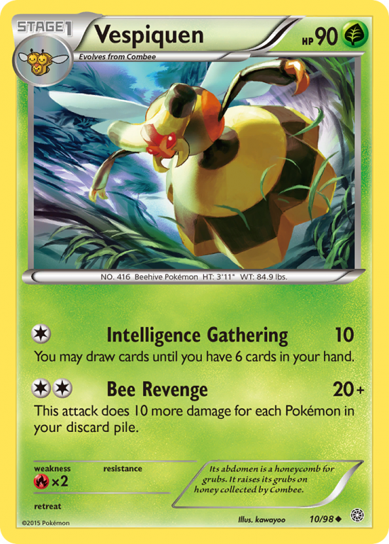 Vespiquen 10/98 XY Ancient Origins