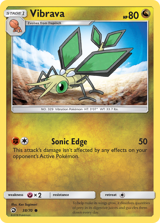 Vibrava 38/70 Sun & Moon Dragon Majesty
