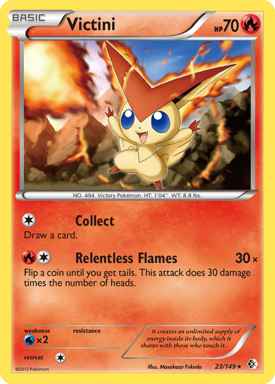 Victini 23/149 Black & White Boundaries Crossed