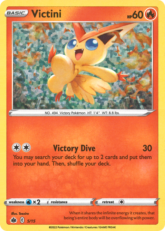 Victini 5/15 Other McDonald's Collection 2022