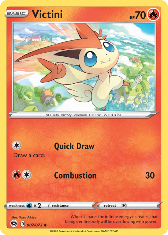 Victini 7/73 Sword & Shield Champion's Path
