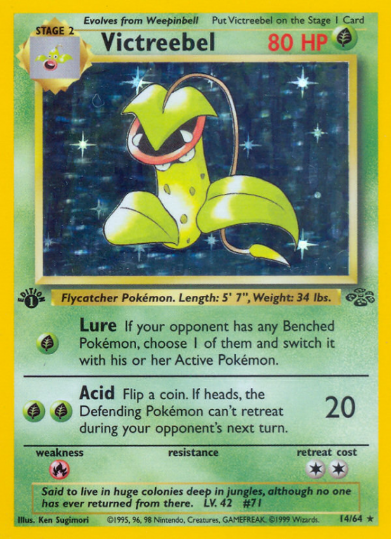 Victreebel 14/64 Base Jungle
