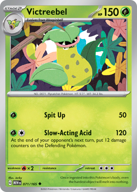 Victreebel 71/165 Scarlet & Violet 151