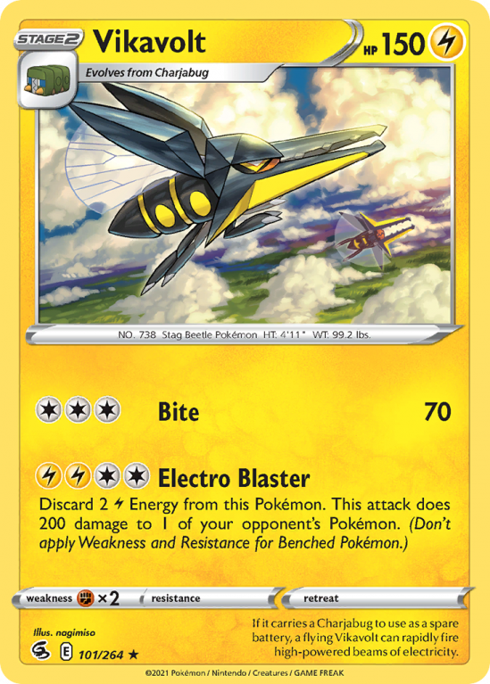 Vikavolt 101/264 Sword & Shield Fusion Strike