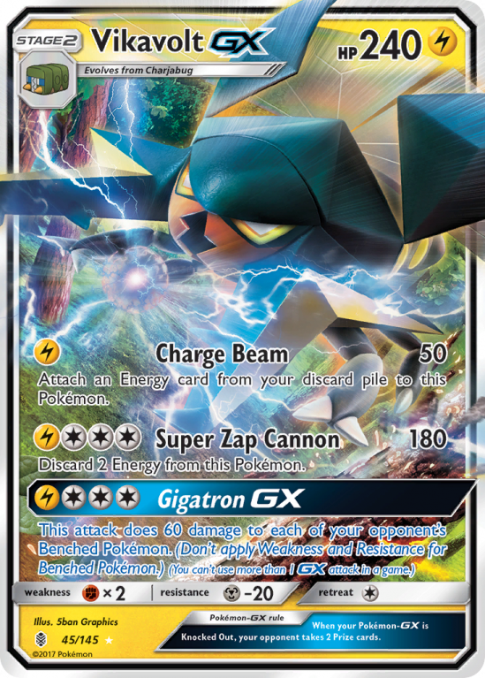 Vikavolt-GX 45/145 Sun & Moon Guardians Rising