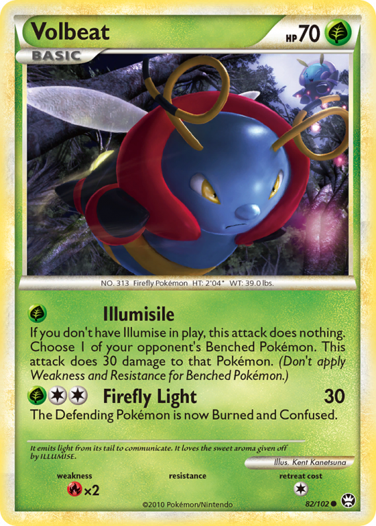 Volbeat 82/102 HeartGold & SoulSilver HS—Triumphant