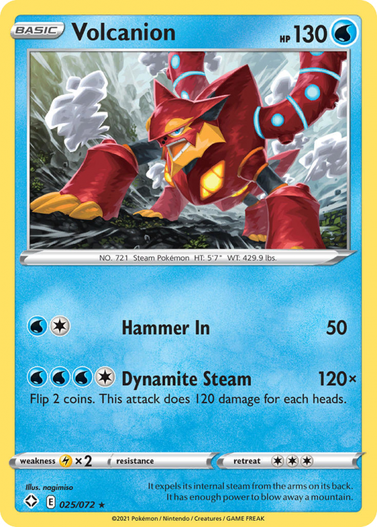 Volcanion 25/72 Sword & Shield Shining Fates