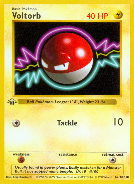 Voltorb 67/102 Base Base Set