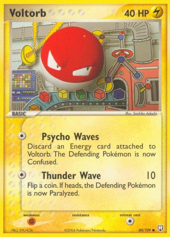 Voltorb 80/109 EX Team Rocket Returns